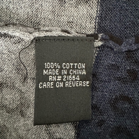 Leopard Print Women's Sweater - Gray and Black Foxcroft Sz S - Picture 5 of 8